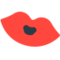 Kiss Mark emoji on Mozilla